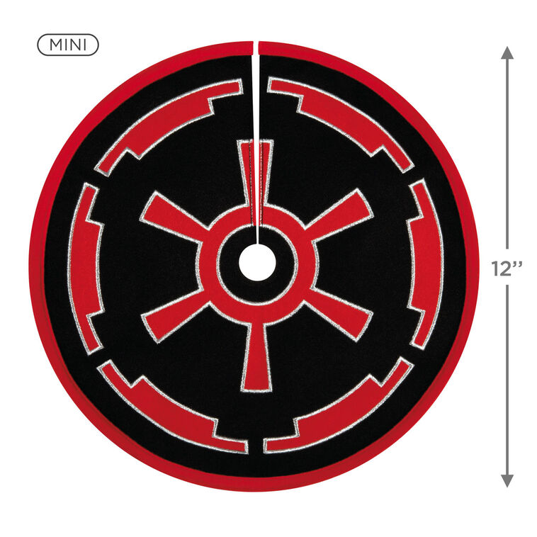 Hallmark Mini Star Wars: The Galactic Empire™ Fabric Tree Skirt 12"