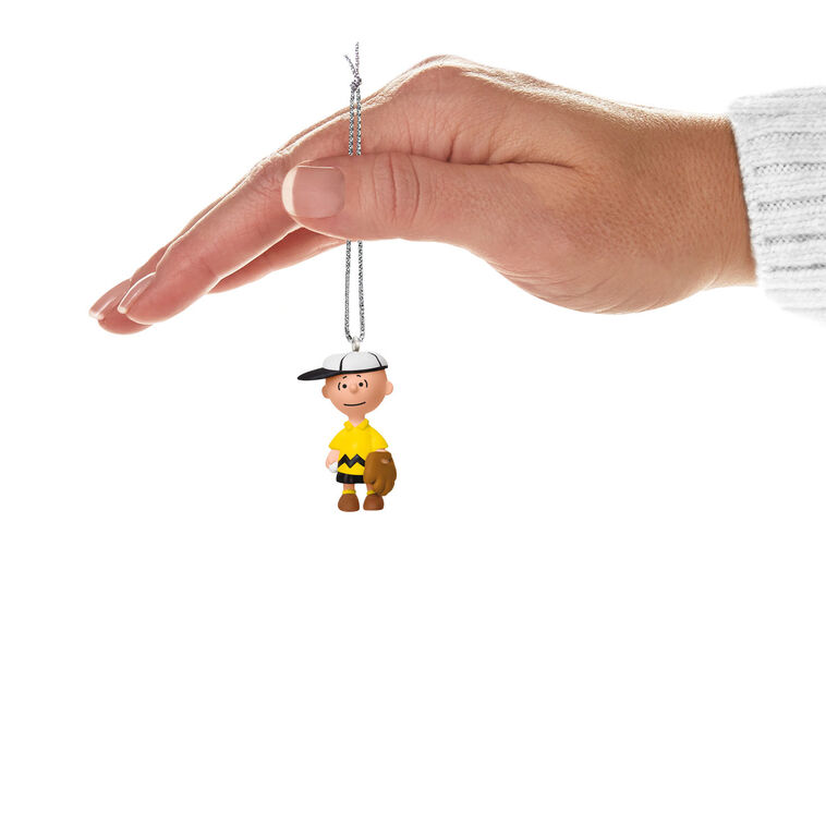 Hallmark Mini The Peanuts® Gang Playing Catch Ornaments Set Of 2