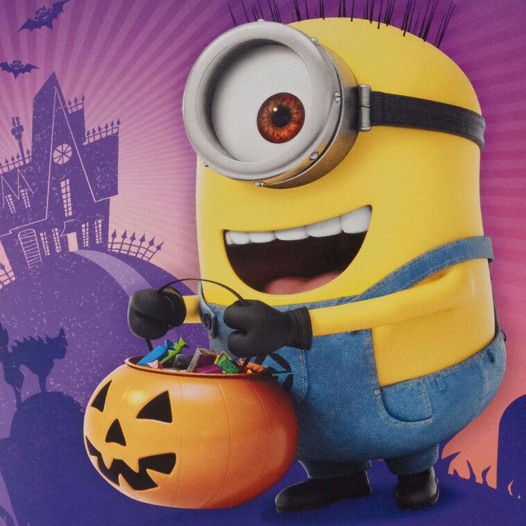Hallmark Minions All The Happy Musical Halloween Card