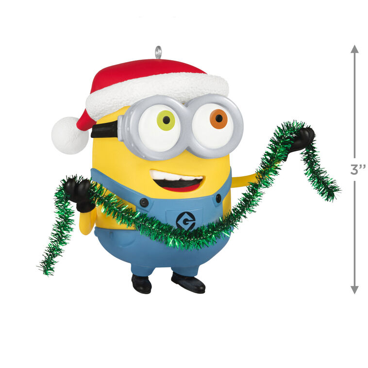 Hallmark Minions Bob Trims The Tree Ornament With Sound