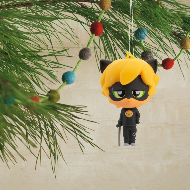 Hallmark Miraculous Cat Noir Shatterproof Hallmark Ornament
