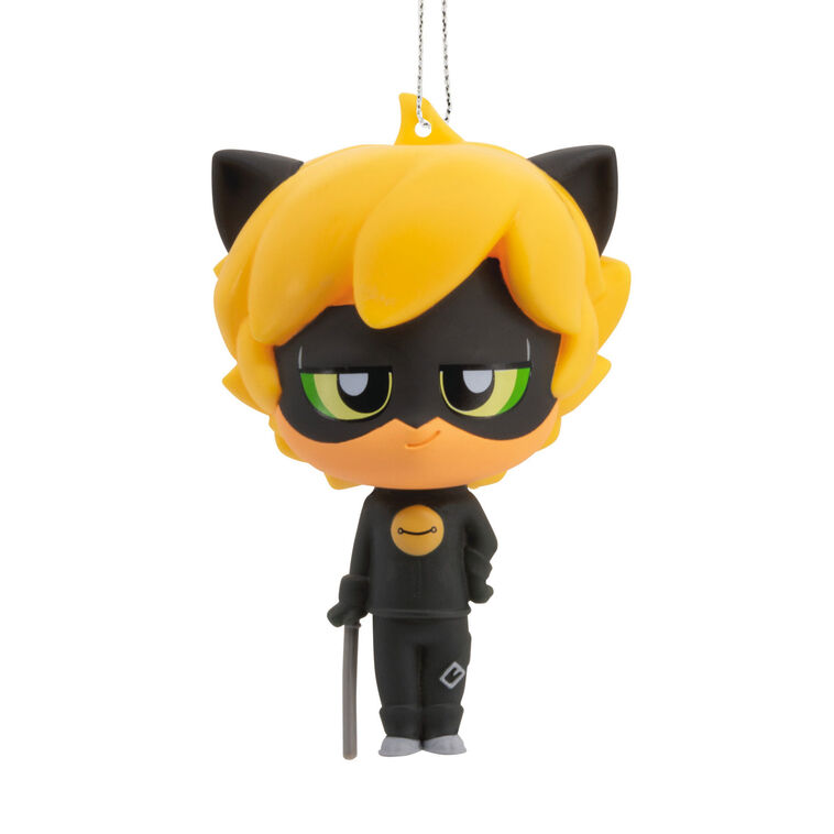 hallmark Miraculous Cat Noir Shatterproof Hallmark Ornament
