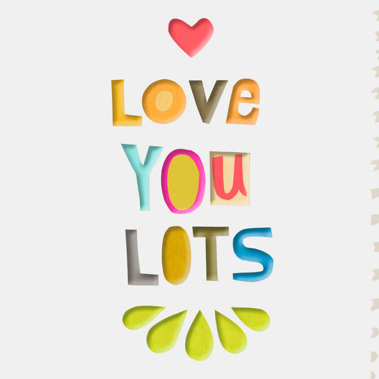 Hallmark Miss You Much And Love You Lots Miss You Card
