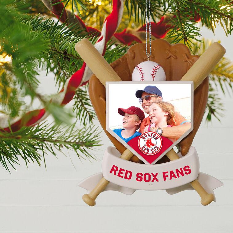 Hallmark MLB Boston Red Sox™ Baseball Personalized Ornament Custom Photo And Text