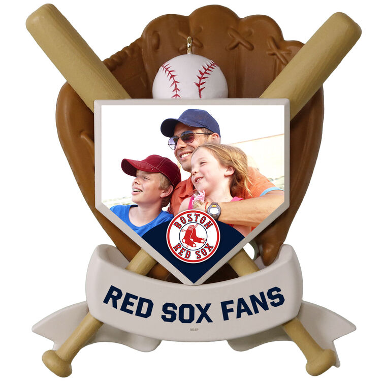 Hallmark MLB Boston Red Sox™ Baseball Personalized Ornament Custom Photo And Text