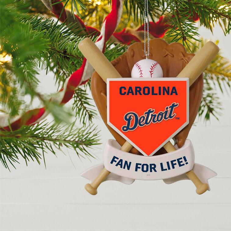 Hallmark MLB Detroit Tigers™ Baseball Personalized Ornament Custom Text