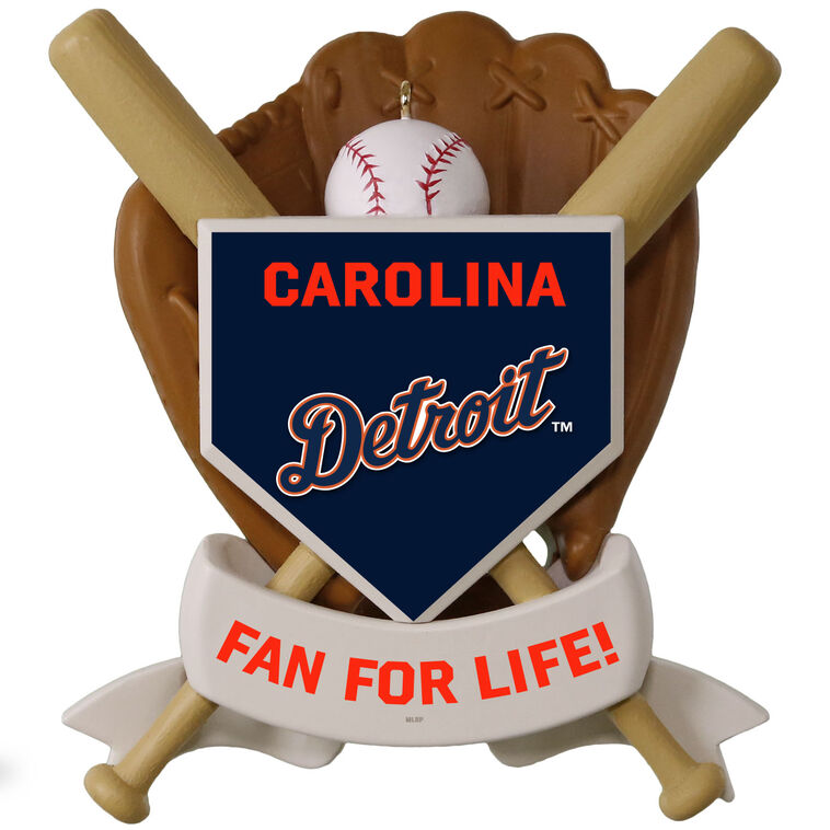Hallmark MLB Detroit Tigers™ Baseball Personalized Ornament Custom Text