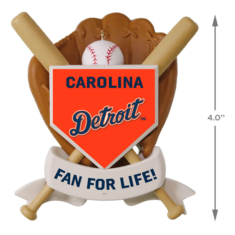 Hallmark MLB Detroit Tigers™ Baseball Personalized Ornament Custom Text