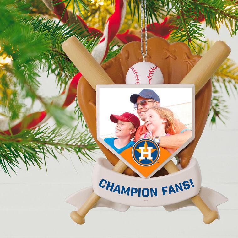 Hallmark MLB Houston Astros™ Baseball Personalized Ornament Custom Photo And Text
