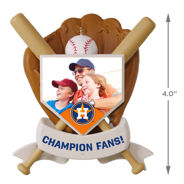 Hallmark MLB Houston Astros™ Baseball Personalized Ornament Custom Photo And Text