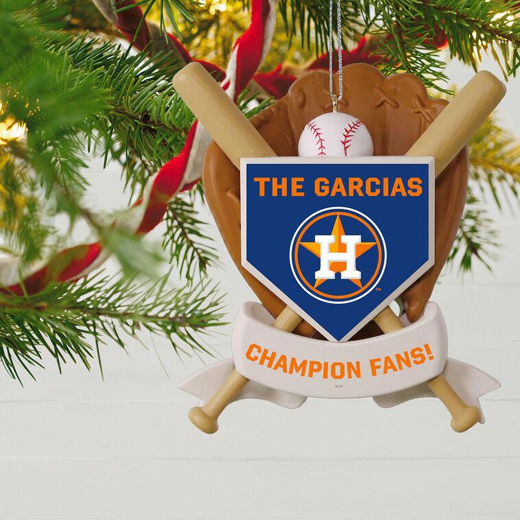 Hallmark MLB Houston Astros™ Baseball Personalized Ornament Custom Text