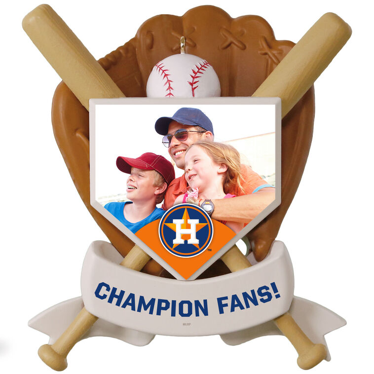 hallmark MLB Houston Astros™ Baseball Personalized Ornament Custom Photo and Text
