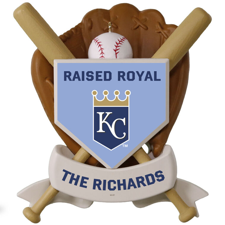Hallmark MLB Kansas City Royals™ Baseball Personalized Ornament Custom Text