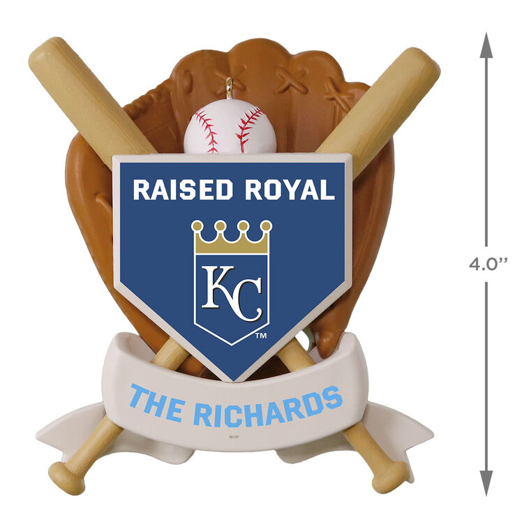 Hallmark MLB Kansas City Royals™ Baseball Personalized Ornament Custom Text