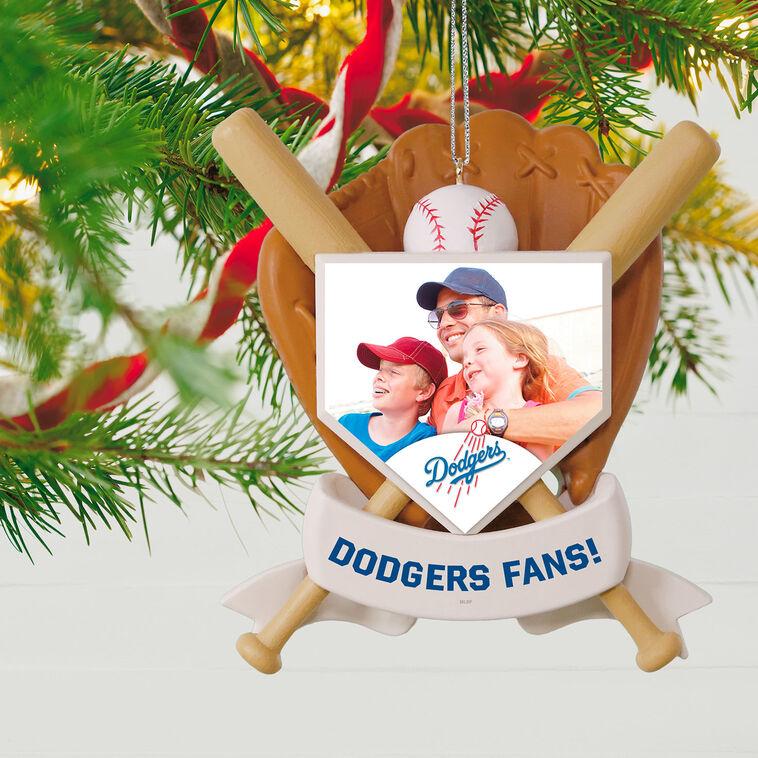 Hallmark MLB Los Angeles Dodgers™ Baseball Personalized Ornament Custom Photo And Text