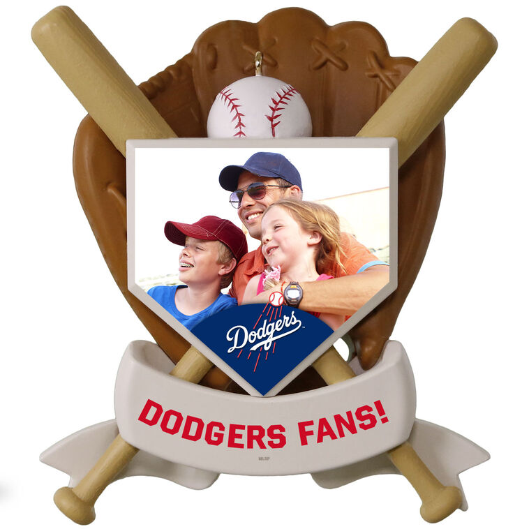 Hallmark MLB Los Angeles Dodgers™ Baseball Personalized Ornament Custom Photo And Text