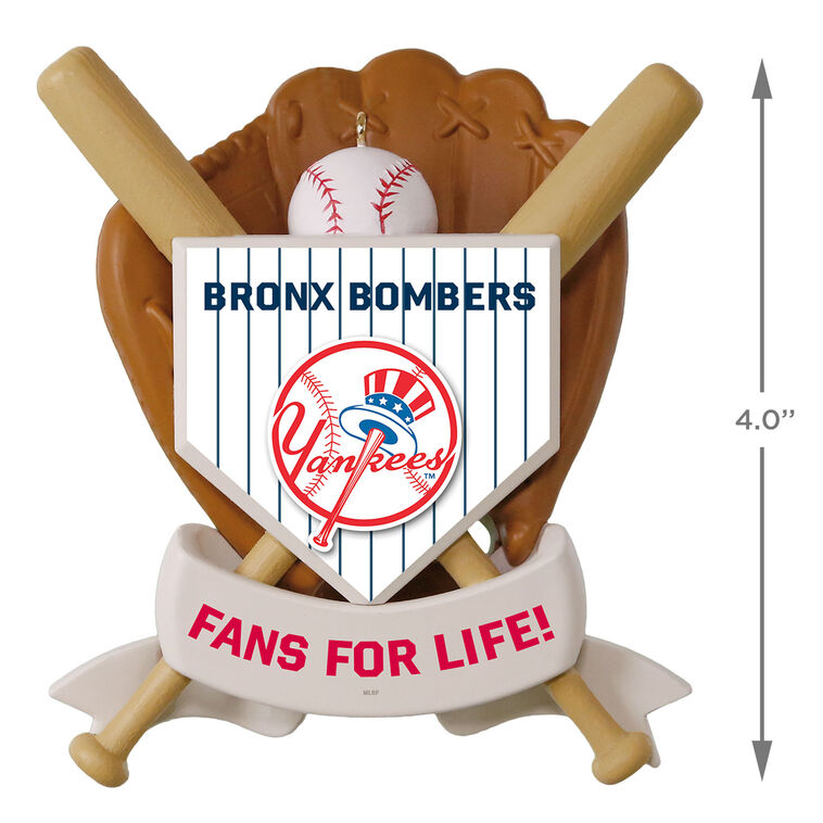 Hallmark MLB New York Yankees™ Baseball Personalized Ornament Custom Text