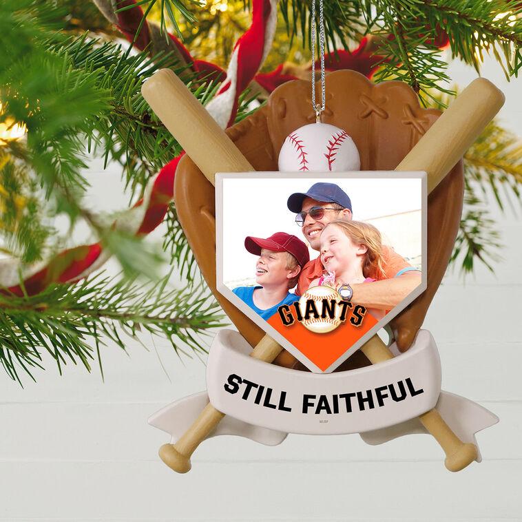 Hallmark MLB San Francisco Giants™ Baseball Personalized Ornament Custom Photo And Text