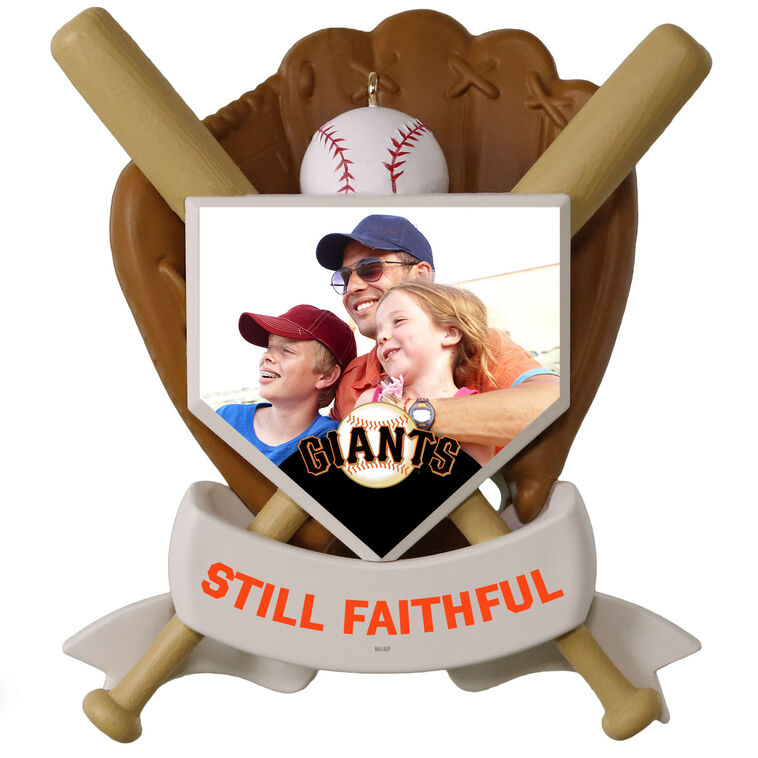 Hallmark MLB San Francisco Giants™ Baseball Personalized Ornament Custom Photo And Text