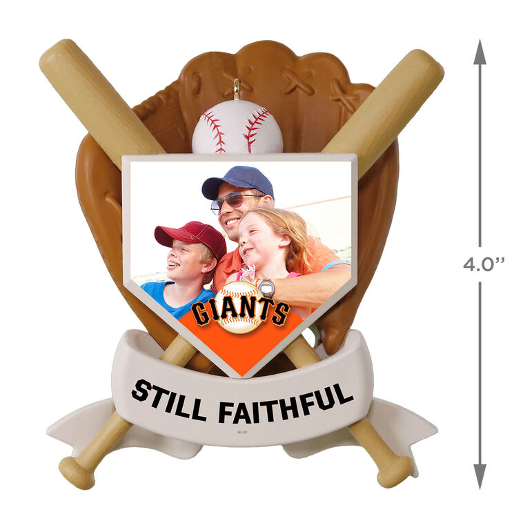 Hallmark MLB San Francisco Giants™ Baseball Personalized Ornament Custom Photo And Text