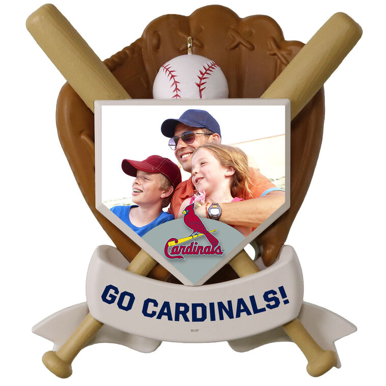 hallmark MLB St. Louis Cardinals™ Baseball Personalized Ornament Custom Photo and Text