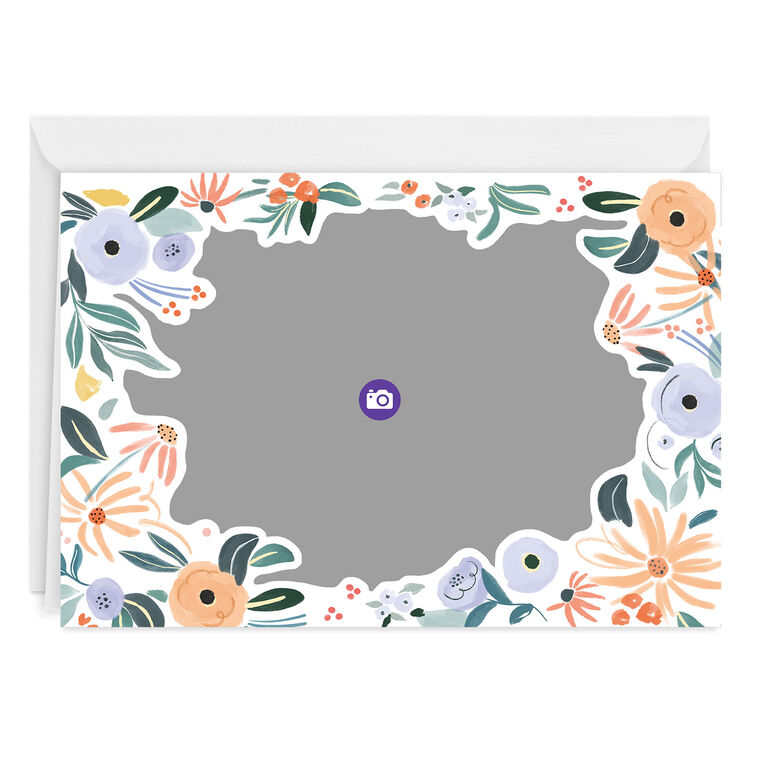 Hallmark Modern Blooms Frame Custom Mother's Day Card