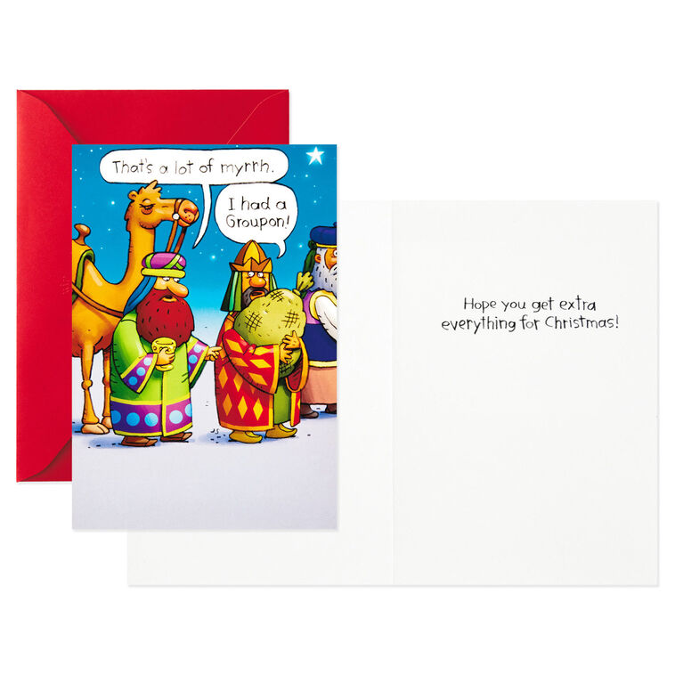 Hallmark Modern Holidays Funny Assorted Boxed Christmas Cards Pack Of 24