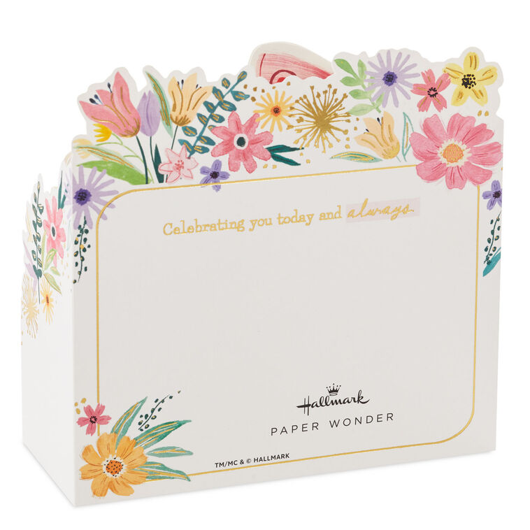 Hallmark Moms Make The World Beautiful 3D Pop-Up Card