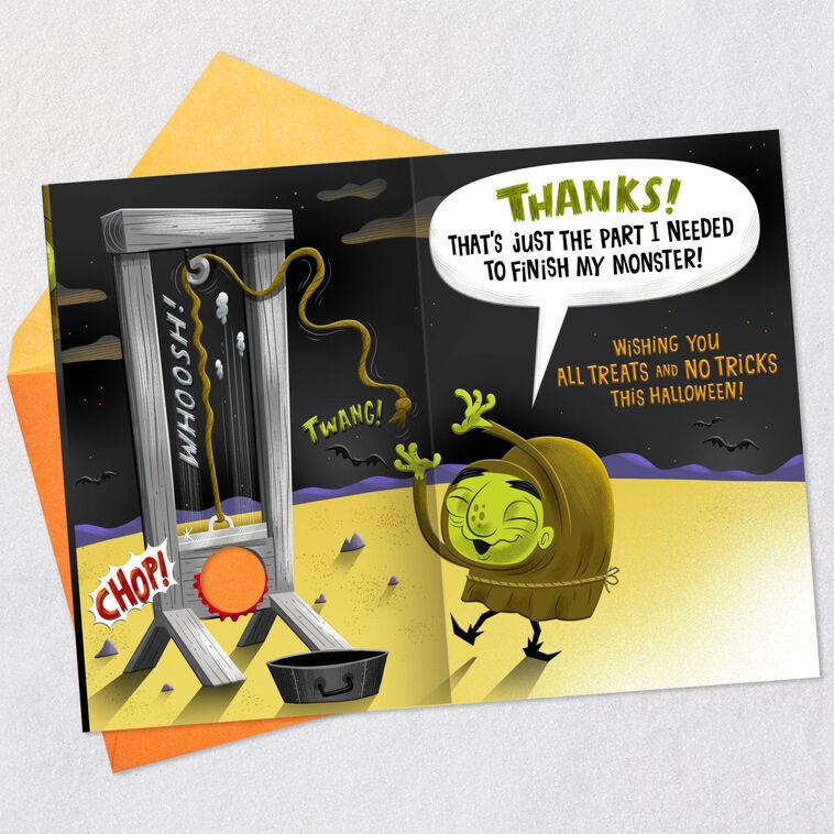 Hallmark Monster Mash Finger Prank Funny Halloween Card