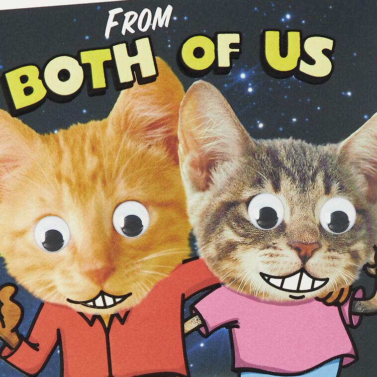 Hallmark Mooning Cats Funny Pop-Up Birthday Card From Both