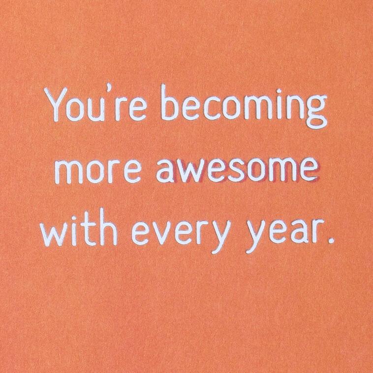 Hallmark More Awesome With Every Year 16th Birthday Card