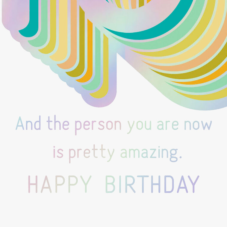 Hallmark More Awesome With Every Year 16th Birthday Card