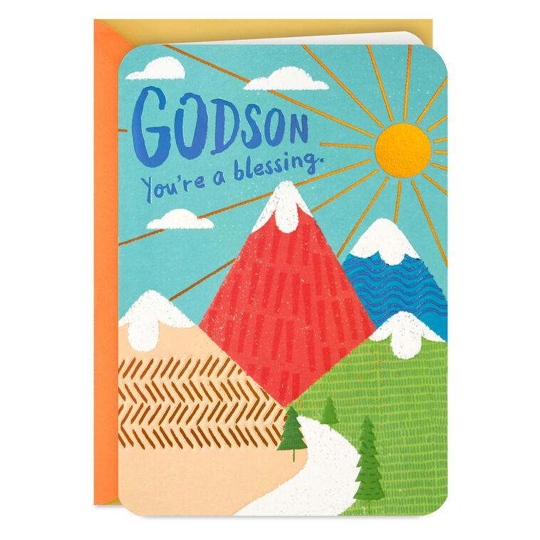 hallmark More Wonderful Every Year Birthday Card for Godson