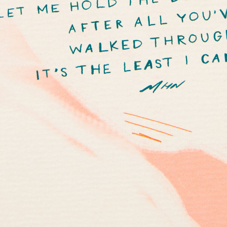 Hallmark Morgan Harper Nichols I'm Here For You Encouragement Card