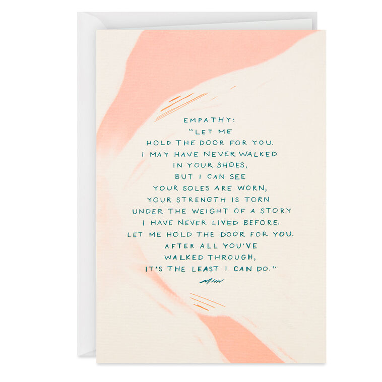 hallmark Morgan Harper Nichols I'm Here for You Encouragement Card