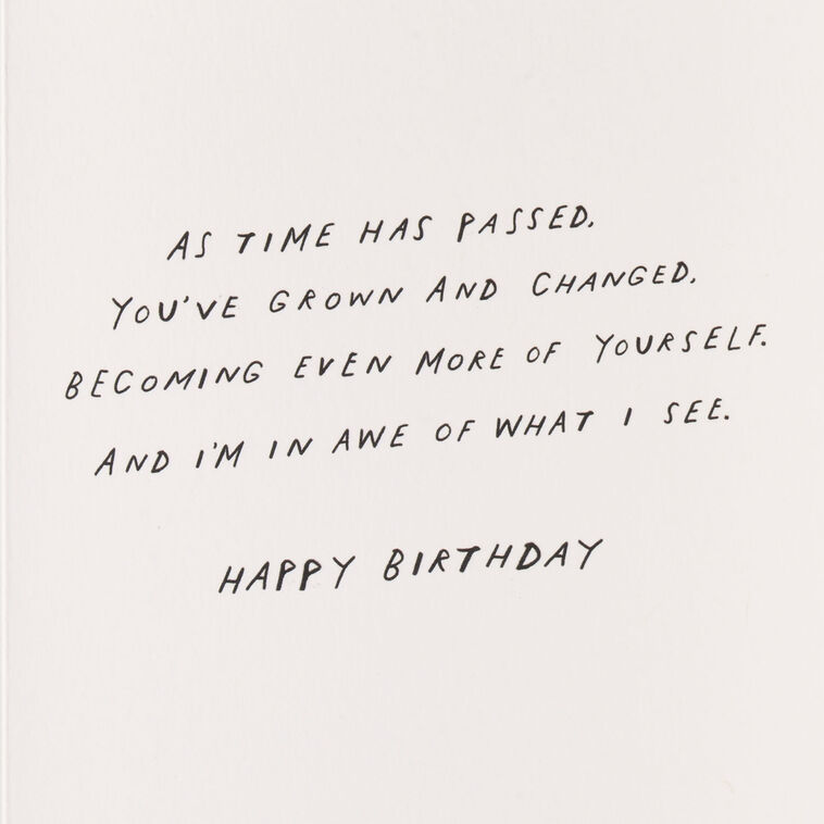 Hallmark Morgan Harper Nichols In Awe Of You Birthday Card For Her
