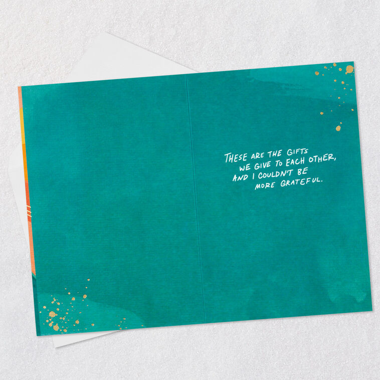 Hallmark Morgan Harper Nichols Our Love Shines Romantic Love Card