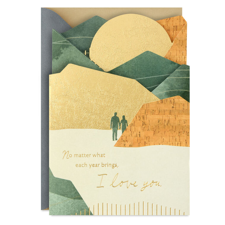 hallmark Most of All I Love You Romantic Birthday Card for Him