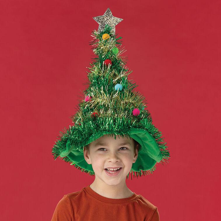 Hallmark Mud Pie Dancing Musical Christmas Tree Hat