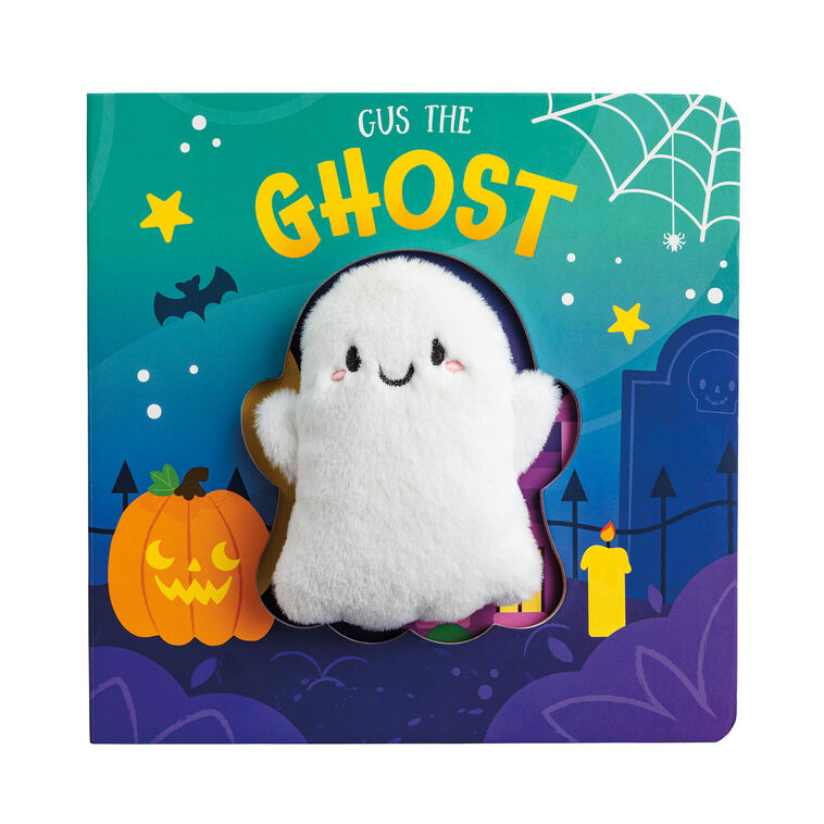 hallmark Mud Pie Gus the Ghost Plush Halloween Board Book