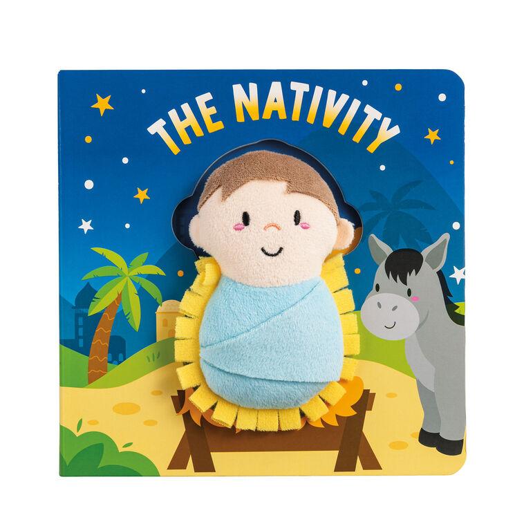 hallmark Mud Pie Nativity Board Book and Plush Baby Jesus With Sound