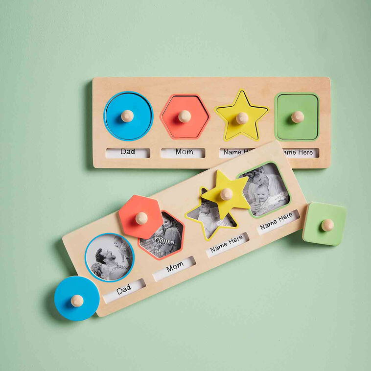 Hallmark Mud Pie Wood Picture Frame Puzzle For Kids