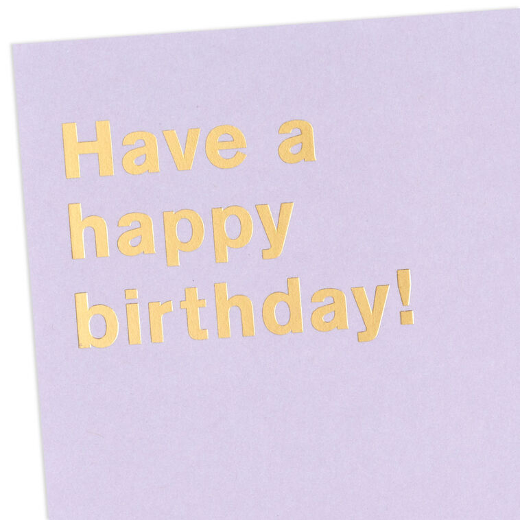 Hallmark My Brilliant Suggestions Funny Birthday Card