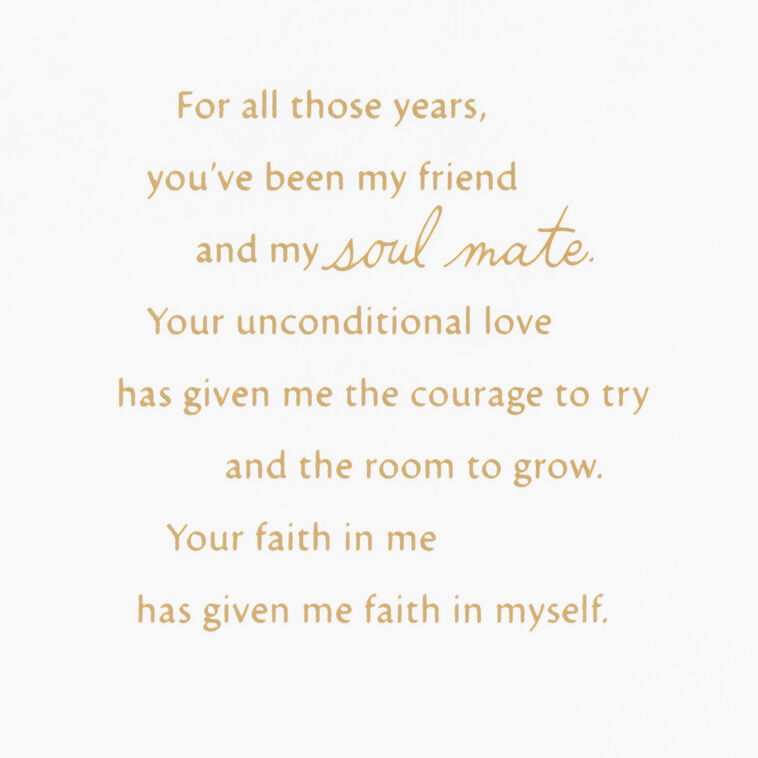 Hallmark My Friend And My Soulmate 60th Anniversary Card For Spouse