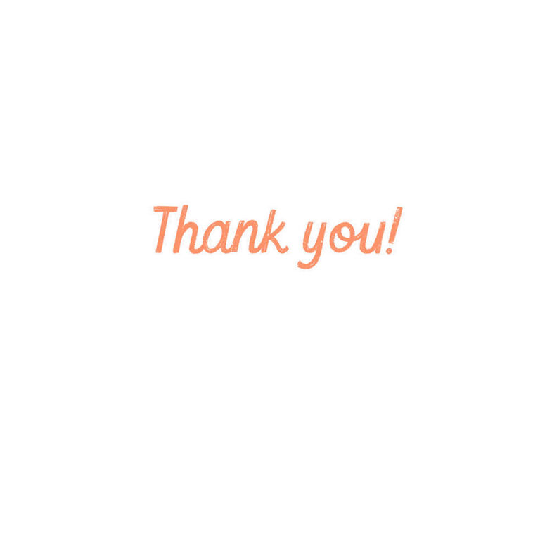 Hallmark My Gratitude Squisheth Over Thank You Card