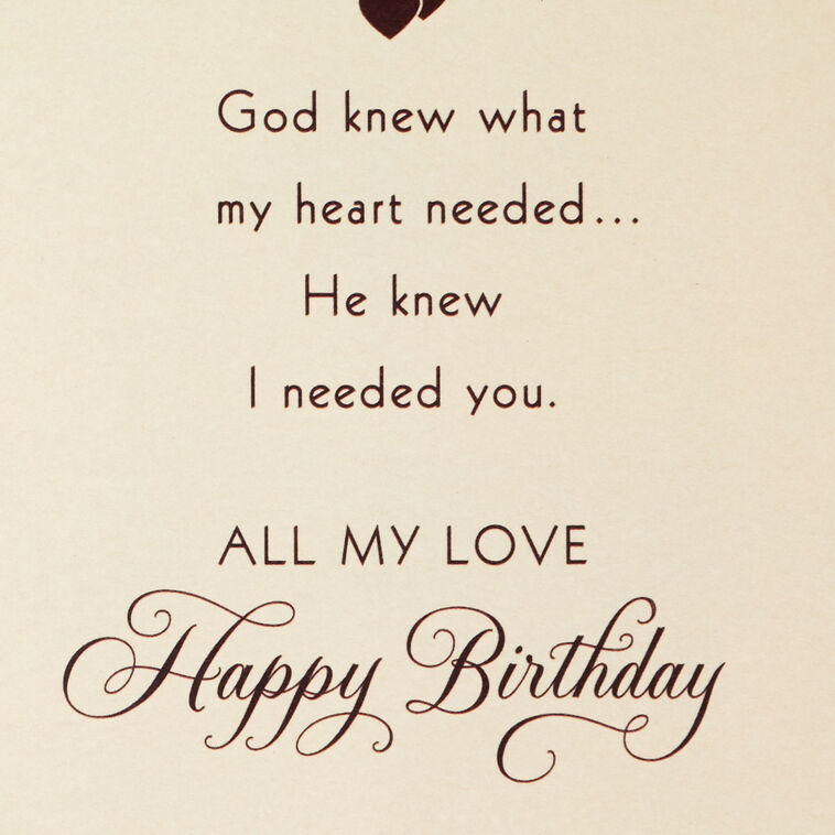 Hallmark My Heart Feels Home Religious Birthday Card For Husband