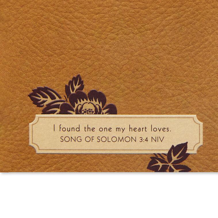 Hallmark My Heart Feels Home Religious Birthday Card For Husband