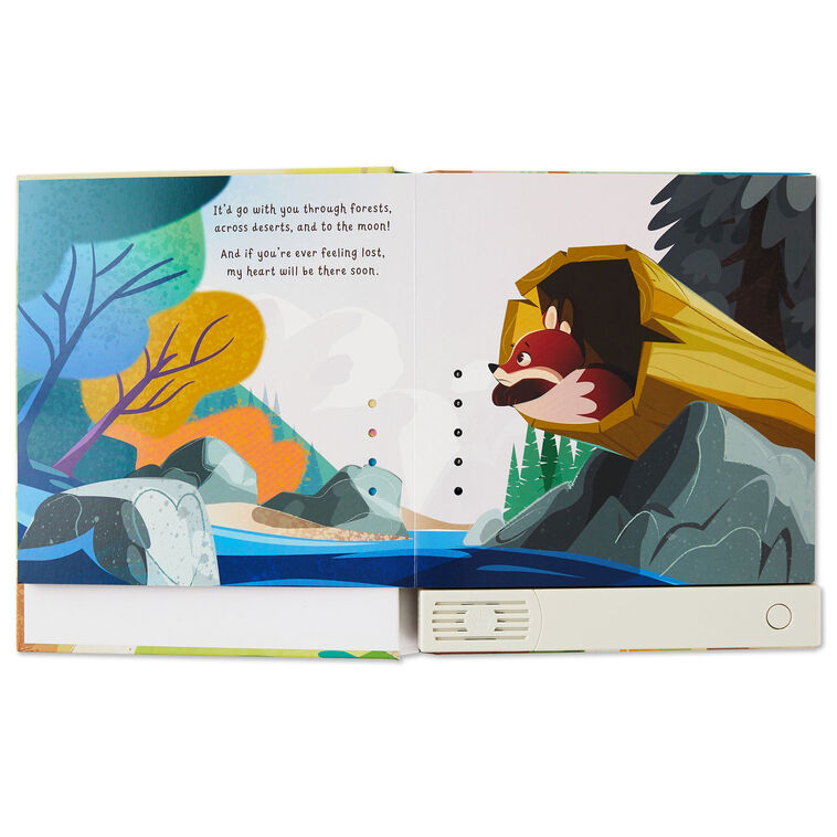 Hallmark My Heart Goes With You Always Recordable Storybook