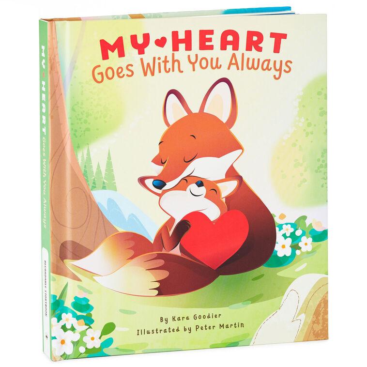 hallmark My Heart Goes With You Always Recordable Storybook