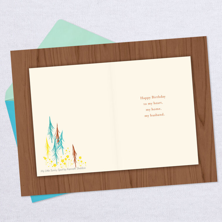 Hallmark My Heart My Home Birthday Card For Husband